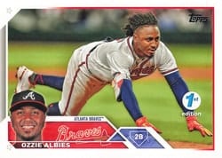 2023 Topps 1st Edition Base Set Ozzie Albies #81 card