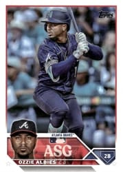 2023 Topps Update 2023 All-Star Game Ozzie Albies #ASG-28 card