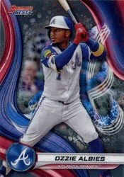 2024 Bowman's Best Base Set Ozzie Albies #7 card