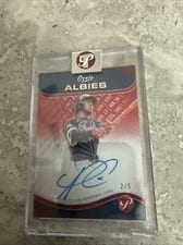 2024 Topps Pristine Production Autograph Ozzie Albies #PPA-OA card