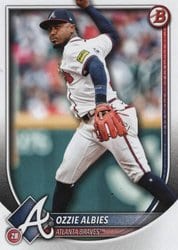 2025 Bowman Base Set Ozzie Albies #71 card