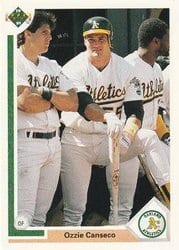 1991 Upper Deck Base Set Ozzie Canseco #146 card