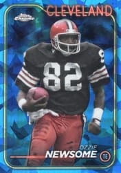 2024 Topps Chrome Sapphire Edition Base Set Ozzie Newsome #31 card