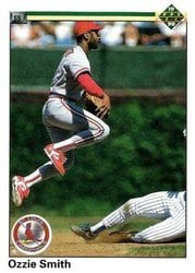 1990 Upper Deck Base Set Ozzie Smith #225 card