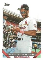 1993 Topps Base Set Ozzie Smith #40 card
