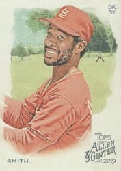 2019 Topps Allen & Ginter Base Set Ozzie Smith #65 card