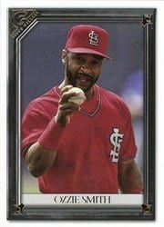 2021 Topps Gallery Base Set Ozzie Smith #105 card