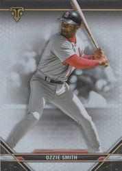 2021 Topps Triple Threads Base Set Ozzie Smith #68 card