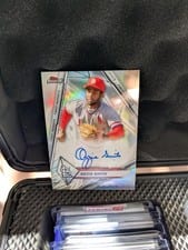 2022 Finest Moments Autographs Ozzie Smith #FMA-OS card