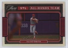 2022 Panini Three and Two All-Hands Team Ozzie Smith #AHT-8 card