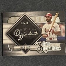 2022 Topps Five Star Silver Signatures Ozzie Smith #SS-OS card