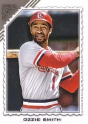 2022 Topps Gallery Base Set Ozzie Smith #154 card