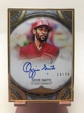 2022 Topps Transcendent Collection Autographs Ozzie Smith #TCA-OS card