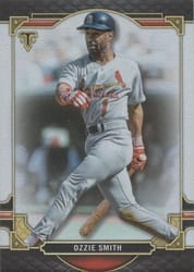 2022 Topps Triple Threads Base Set Ozzie Smith #20 card