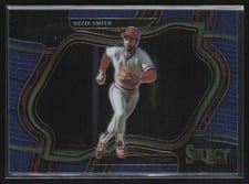2023 Panini Select Ozzie Smith Blue Prizm #285 card