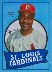 2023 Topps Archives 1969 Team History Foil Ozzie Smith #69T-53 card