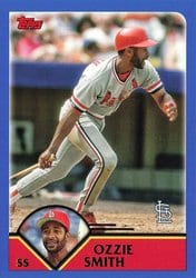 2023 Topps Archives Base Set Ozzie Smith #258 card