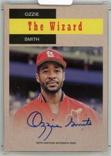 2024 Topps Archives 1958 Topps TV Westerns Autographs Ozzie Smith #58WA-OZ card