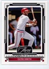 2025 Panini Three and Two Base Set Ozzie Smith #5 card