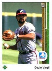 1989 Upper Deck Base Set Ozzie Virgil #104 card