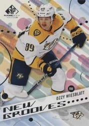 2025-26 SP Game Used New Grooves Ozzy Wiesblatt #NG-16 card