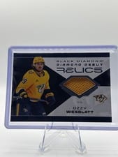 2025-26 Upper Deck Black Diamond Diamond Debut Relics Ozzy Wiesblatt #DD-OW card