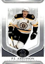 2020-21 SP Signature Edition Legends Base Set P.J. Axelsson #98 card