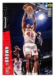 1996-97 Collector's Choice Base Set P.J. Brown #272 card
