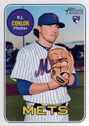 2018 Topps Heritage Base Set P.J. Conlon #560 card