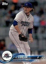 2018 Topps Pro Debut Base Set P.J. Conlon #28 card