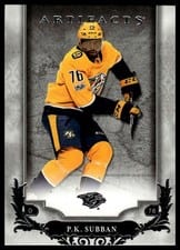 2018 Upper Deck Artifacts P.K. Subban #2 card