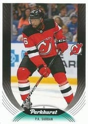 2020-21 Parkhurst Base Set P.K. Subban #151 card