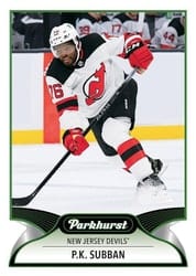 2021-22 Parkhurst Base Set P.K. Subban #113 card