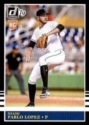 2019 Donruss Base Set Pablo Lopez #203 card