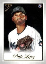 2019 Topps Gallery Base Set Pablo Lopez #48 card