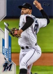 2020 Topps Base Set Pablo Lopez #504 card
