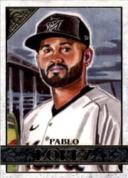 2020 Topps Gallery Base Set Pablo Lopez #30 card