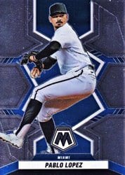 2022 Panini Mosaic Base Set Pablo Lopez #33 card
