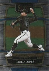 2022 Panini Select Base Set Pablo Lopez #52 card