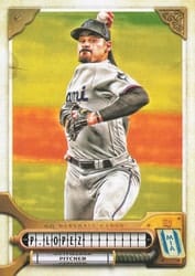 2022 Topps Gypsy Queen Base Set Pablo Lopez #150 card