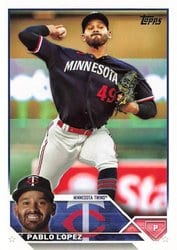 2023 Topps Update Base Set Pablo López #US117 card