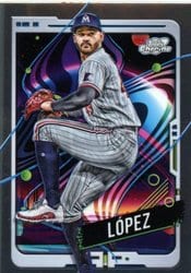 2024 Topps Cosmic Chrome Base Set Pablo López #128 card
