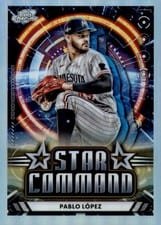 2024 Topps Cosmic Chrome Star Command Pablo López #SC-15 card