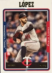 2025 Topps Archives Base Set Pablo López #267 card