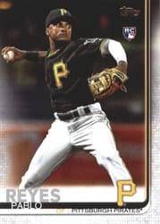 2019 Topps Base Set Pablo Reyes #498 card