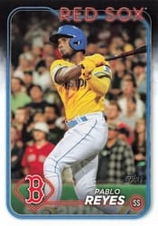 2024 Topps Base Set Pablo Reyes #594 card