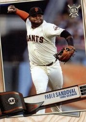 2019 Topps Big League Base Set Pablo Sandoval #216 card