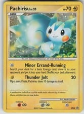 2007 DP Black Star Promos Pachirisu #DP04 card