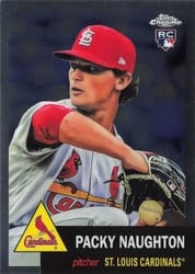 2022 Topps Chrome Platinum Anniversary Base Set Packy Naughton #396 card