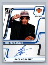 2024-25 Donruss Next Day Autographs Pacome Dadiet #NDA-PDN card
